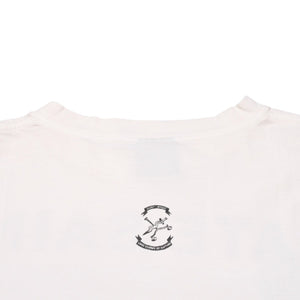 新品未使用 SAINT MICHAEL セントマイケル SAMPLE サンプル品 HATE SAINT 半袖Tシャツ サイズXL ホワイト 中古 4a002174
