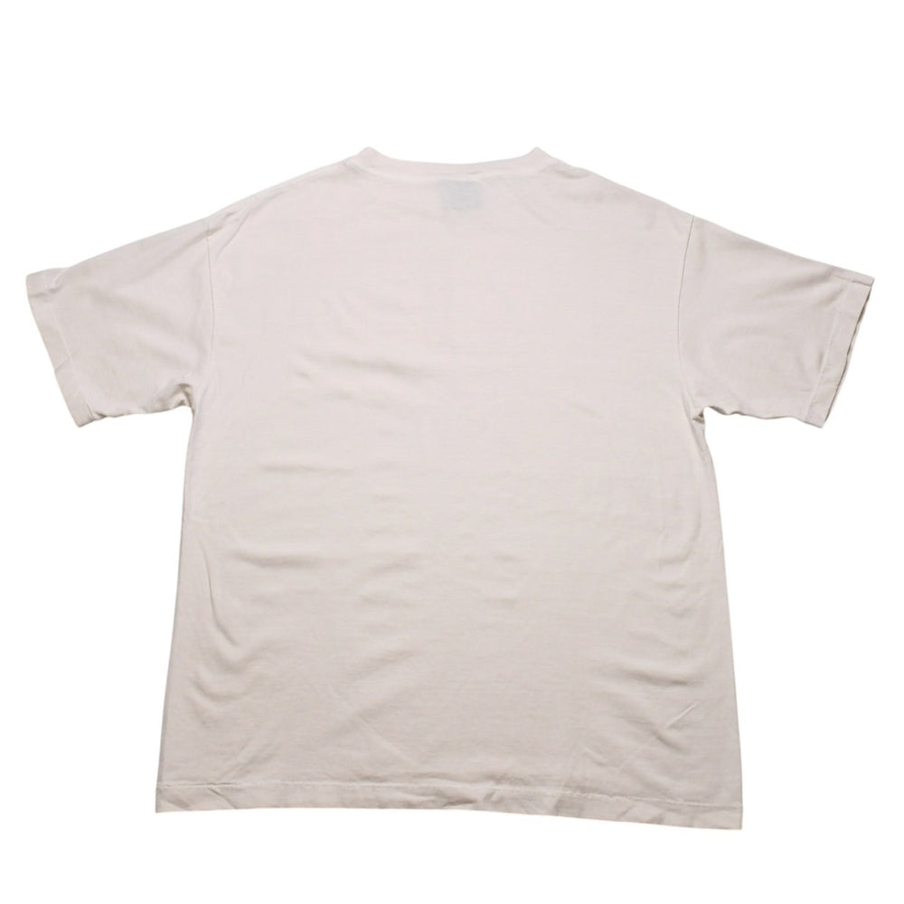 Brand new, unused SAINT MICHAEL LOVE &  PEACE Love&ピShort-sleeved T-shirt, size XL, SAMPLE, ivory, used, 4a002170