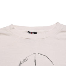 Load image into Gallery viewer, 新品未使用 SAINT MICHAEL セントマイケル LOVE &amp; PEACE ラブ&amp;ピース 半袖Tシャツ サイズXL SAMPLE サンプル品 アイボリー 中古 4a002170
