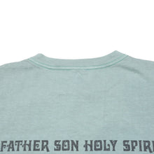 Load image into Gallery viewer, 新品未使用 SAINT MICHAEL セントマイケル SAINT HOOD 半袖Tシャツ SAMPLE サンプル品 グリーン コットン サイズ表記なし 中古 4a002171
