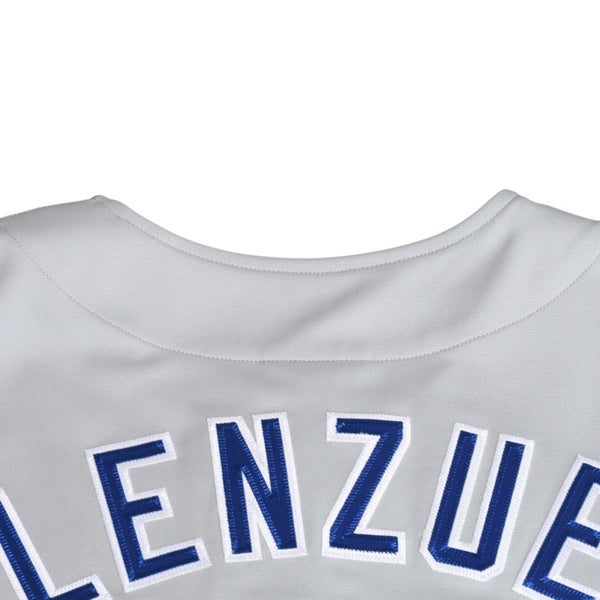Like new Mitchell&Ness Mitchell &amp; Ness Cooperstown Collection 1981 Los Angeles Dodgers Fernando Valenzuera Authentic Road Jersey Size L Used 4a002213