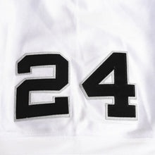 画像をギャラリービューアに読み込む, 新品同様 Mitchell&amp;Ness ミッチェルアンドネス オーセンティックユニフォーム オークランドレイダース チャールズウッドソン 2002年 スーパーボウル 背番号24 ホワイト ブラック 中古 4a002225