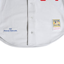 画像をギャラリービューアに読み込む, 新品同様品 Mitchell&amp;Ness ミッチェルアンドネス クーパーズタウンコレクション 1981 ロサンゼルスドジャース フェルナンドバレンズエラ オーセンティックロードジャージ サイズL 中古 4a002213