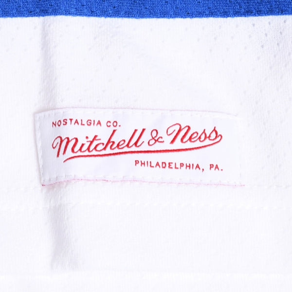 Very good condition Mitchell&Ness Mitchell &amp; Ness Hip Hop 50th Anniversary So So Def Recordings Collaboration Hockey Jersey, Size L, White &amp; Blue, Used, 4a002211