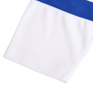 Very good condition Mitchell&Ness Mitchell &amp; Ness Hip Hop 50th Anniversary So So Def Recordings Collaboration Hockey Jersey, Size L, White &amp; Blue, Used, 4a002211
