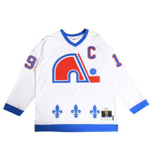画像をギャラリービューアに読み込む, 新品同様品 Mitchell&amp;Ness ミッチェルアンドネス NHL ケベックノルディクス ジョーサキック 1994-95 Lサイズ 中古 4a002217