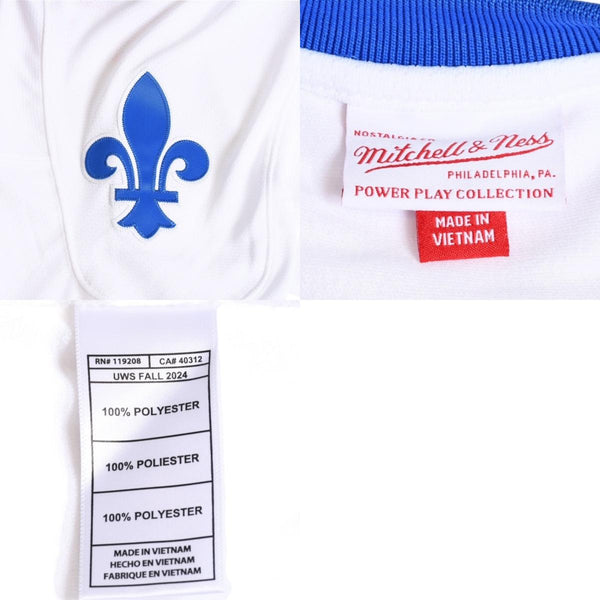 Like new Mitchell&Ness Mitchell &amp; Ness NHL Quebec Nordics Jose Sakick 1994-95 Size L Used 4a002217