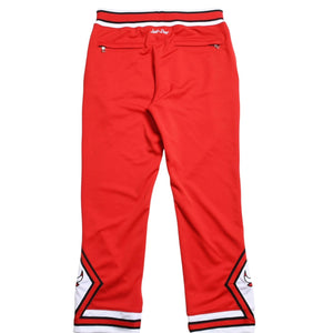 Like new Mitchell&Ness Just Don x Mitchell &amp; Ness Just Don Collaboration Chicago Bulls Track Pants Jersey Pants Red White Black Size M 4a002289 Used
