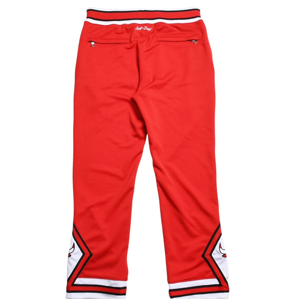 Like new Mitchell&Ness Just Don x Mitchell &amp; Ness Just Don Collaboration Chicago Bulls Track Pants Jersey Pants Red White Black Size M 4a002289 Used