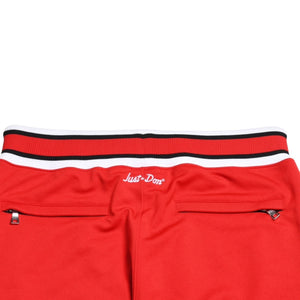Like new Mitchell&Ness Just Don x Mitchell &amp; Ness Just Don Collaboration Chicago Bulls Track Pants Jersey Pants Red White Black Size M 4a002289 Used