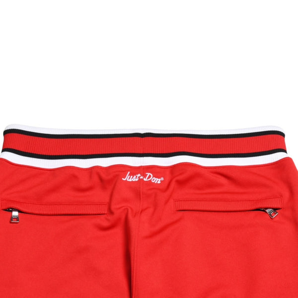 Like new Mitchell&Ness Just Don x Mitchell &amp; Ness Just Don Collaboration Chicago Bulls Track Pants Jersey Pants Red White Black Size M 4a002289 Used