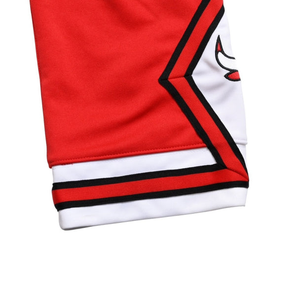 Like new Mitchell&Ness Just Don x Mitchell &amp; Ness Just Don Collaboration Chicago Bulls Track Pants Jersey Pants Red White Black Size M 4a002289 Used