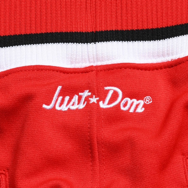 Like new Mitchell&Ness Just Don x Mitchell &amp; Ness Just Don Collaboration Chicago Bulls Track Pants Jersey Pants Red White Black Size M 4a002289 Used