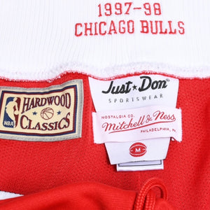 Like new Mitchell&Ness Just Don x Mitchell &amp; Ness Just Don Collaboration Chicago Bulls Track Pants Jersey Pants Red White Black Size M 4a002289 Used