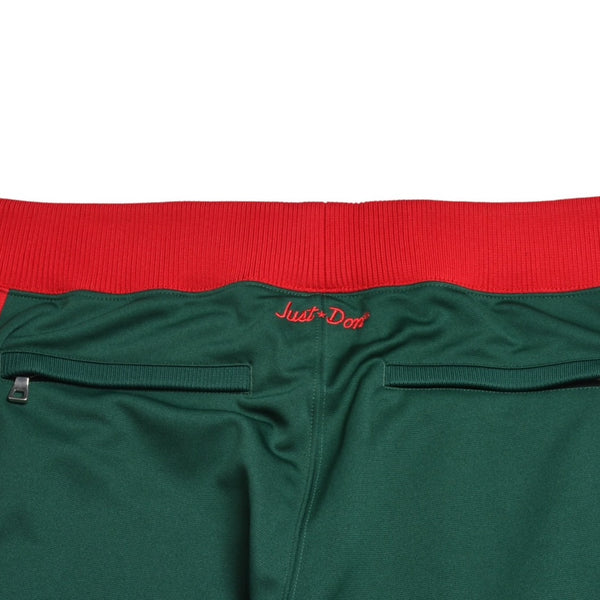 新品同様 Mitchell&Ness Just Don ミッチェルアンドネス ジャストドンコラボ ミルウォーキーバックス パンツ 1983-84 グリーン レッド ホワイト Lサイズ 中古 4a002279