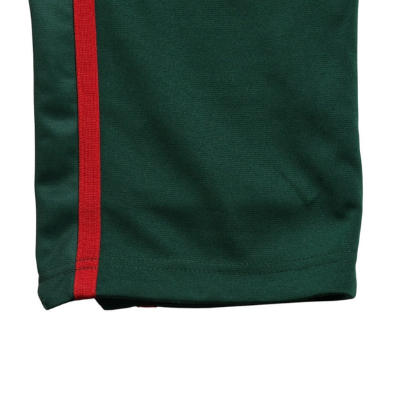 新品同様 Mitchell&Ness Just Don ミッチェルアンドネス ジャストドンコラボ ミルウォーキーバックス パンツ 1983-84 グリーン レッド ホワイト Lサイズ 中古 4a002279