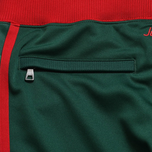 新品同様 Mitchell&Ness Just Don ミッチェルアンドネス ジャストドンコラボ ミルウォーキーバックス パンツ 1983-84 グリーン レッド ホワイト Lサイズ 中古 4a002279