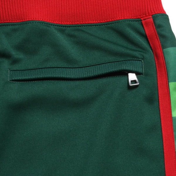 新品同様 Mitchell&Ness Just Don ミッチェルアンドネス ジャストドンコラボ ミルウォーキーバックス パンツ 1983-84 グリーン レッド ホワイト Lサイズ 中古 4a002279