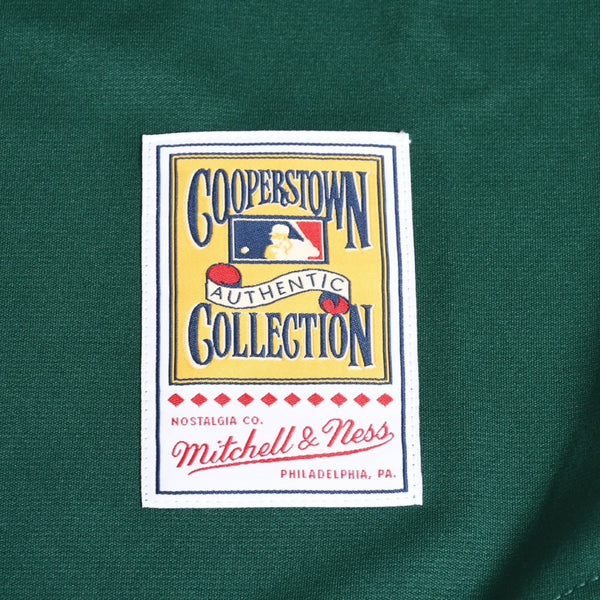 Like new Mitchell&Ness Mitchell &amp; Ness Baseball Jersey Oakland Athletics 1997 Jose Canseco Green Yellow XL Size Used 4a002220