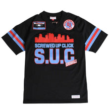 画像をギャラリービューアに読み込む, 新品同様品 Mitchell&amp;Ness ミッチェルアンドネス DJスクリュー DJ Screw×Screwed UP Click オフィシャルコラボレーションフットボールジャージ サイズM 中古 4a002215