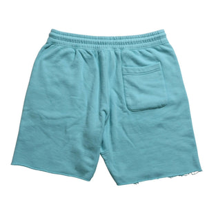 SAINT Mxxxxxxx Saint Michael Sweat Shorts SM-S23-0000-057 Light Blue Vintage Processing No Size Sample Product Good Condition Used 4a002245
