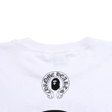画像をギャラリービューアに読み込む, CHROME HEARTS × A BATHING APE クロムハーツ ア ベイシング エイプ コラボ限定Tシャツ ベイビーマイロ ベイプ エイプヘッド ホースシュー プラス スクロールラベル XLサイズ 美品 中古 4a004456