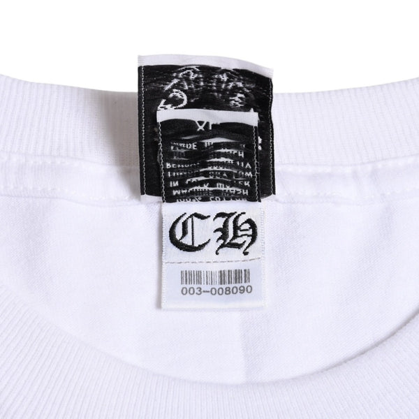 CHROME HEARTS × A BATHING APE CHROME HEARTS A BATHING APE Collaboration Limited T-shirt Baby Milo Vape Ape Head Horseshoe Plus Scroll Label XL Size Good Condition Used 4a004456