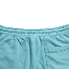 画像をギャラリービューアに読み込む, SAINT Mxxxxxxx セントマイケル SHORTS SAINT スウェットハーフパンツ SM-S23-0000-057 ハーフショーツ ライトブルー カットオフ ヴィンテージ加工 サイズなし サンプル品 美品 中古 4a002245