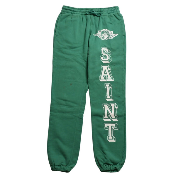 New and unused SAINT MICHAEL ANGEL SWEAT PANTS Vintage processing Sample item Used 4a002251