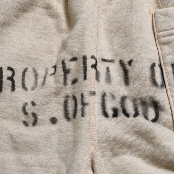 新品未使用 SAINT Mxxxxxxx セントマイケル SWEAT SHORTS VLONE VLONEコラボ エイサップバリ SM-S22-0000-071 ハーフパンツ ハーフショーツ ベージュ サイズなし サンプル品 中古 4a002244