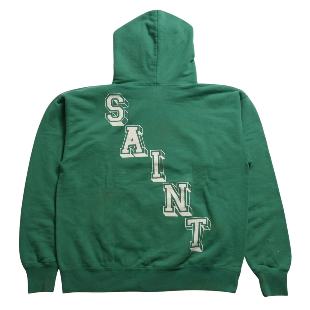 New and unused SAINT MICHAEL ANGEL HOODIE Angel pullover hoodie vintage processing sample item used 4a002252