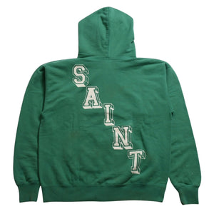 新品未使用 SAINT MICHAEL セントマイケル ANGEL HOODIE エンジェル プルオーバーフーディー ヴィンテージ加工 サンプル品 中古 4a002252