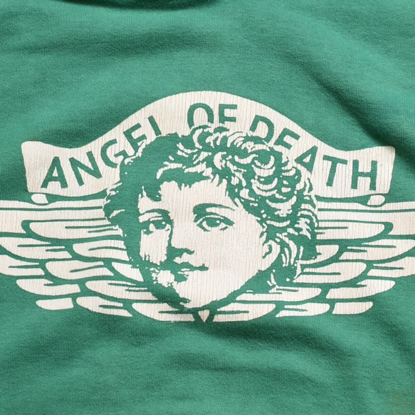 新品未使用 SAINT MICHAEL セントマイケル ANGEL HOODIE エンジェル プルオーバーフーディー ヴィンテージ加工 サンプル品 中古 4a002252