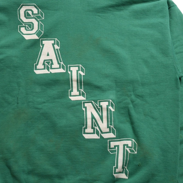 新品未使用 SAINT MICHAEL セントマイケル ANGEL HOODIE エンジェル プルオーバーフーディー ヴィンテージ加工 サンプル品 中古 4a002252