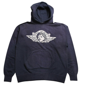 New and unused SAINT MICHAEL ANGEL HOODIE Angel pullover hoodie vintage processing sample item used 4a002253