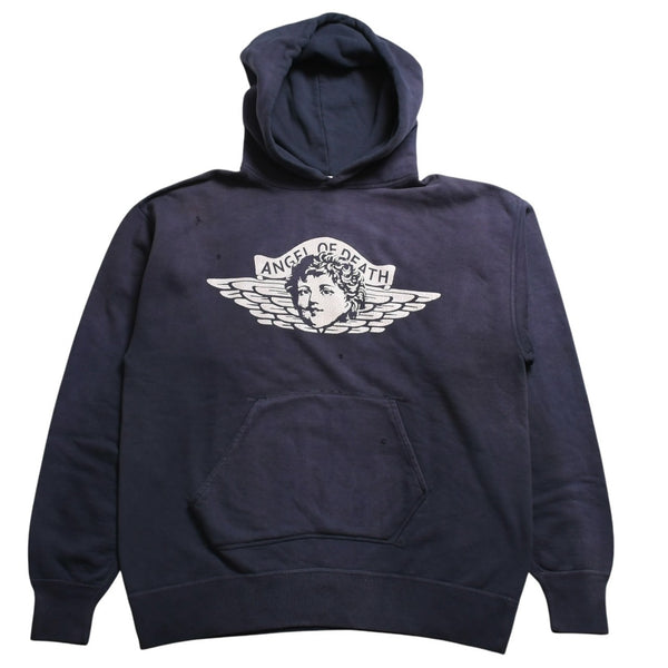 New and unused SAINT MICHAEL ANGEL HOODIE Angel pullover hoodie vintage processing sample item used 4a002253