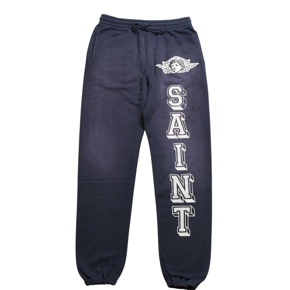 New and unused SAINT MICHAEL Saint Michael ANGEL SWEAT PANTS Angel sweatpants Vintage processing Sample item Used 4a002250