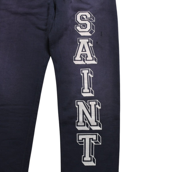 新品未使用 SAINT MICHAEL セントマイケル ANGEL SWEAT PANTS エンジェル スウェットパンツ ヴィンテージ加工 サンプル品 中古 4a002250