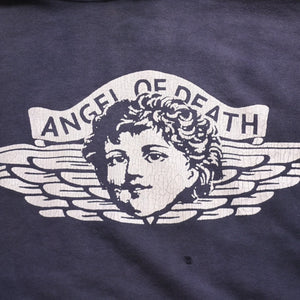 New and unused SAINT MICHAEL ANGEL HOODIE Angel pullover hoodie vintage processing sample item used 4a002253