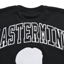 画像をギャラリービューアに読み込む, 新品同様 Mitchell&amp;Ness ミッチェルアンドネス × マスターマインドワールド バッティングプラクティス メッシュTシャツ スカル クロスボーン M&amp;Nロゴ Lサイズ 中古 4a002264
