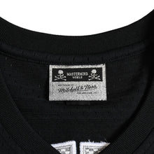 画像をギャラリービューアに読み込む, 新品同様 Mitchell&amp;Ness ミッチェルアンドネス × マスターマインドワールド バッティングプラクティス メッシュTシャツ スカル クロスボーン M&amp;Nロゴ Lサイズ 中古 4a002264