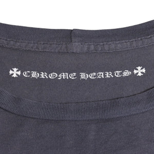 CHROME HEARTS Long sleeve cut and sew Gray Horseshoe logo Scroll label logo Size S Good condition Used 4a003994