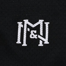 画像をギャラリービューアに読み込む, 新品同様 Mitchell&amp;Ness ミッチェルアンドネス × マスターマインドワールド バッティングプラクティス メッシュTシャツ スカル クロスボーン M&amp;Nロゴ Lサイズ 中古 4a002264