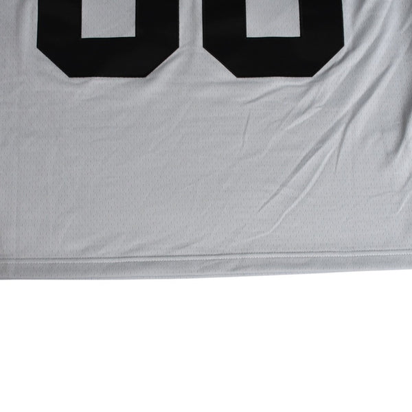 新品同様 Mitchell&Ness ミッチェルアンドネス 50th Anniversary of Hip-Hop Ruff Rydersフットボールジャージ ラフライダース ブラック グレー XLサイズ 中古 4a002267