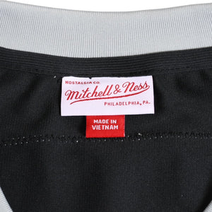 新品同様 Mitchell&Ness ミッチェルアンドネス 50th Anniversary of Hip-Hop Ruff Rydersフットボールジャージ ラフライダース ブラック グレー XLサイズ 中古 4a002267