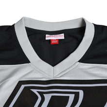 画像をギャラリービューアに読み込む, 新品同様 Mitchell&amp;Ness ミッチェルアンドネス 50th Anniversary of Hip-Hop Ruff Rydersフットボールジャージ ラフライダース ブラック グレー XLサイズ 中古 4a002267