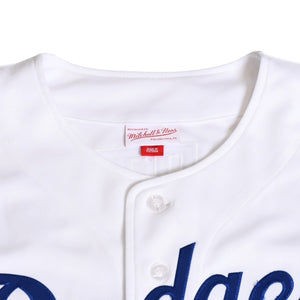 Like new Mitchell&Ness Mitchell &amp; Ness Authentic Uniform Los Angeles Dodgers Pedro Martinez #45 1993 Home White Blue Size L Used 4a002232