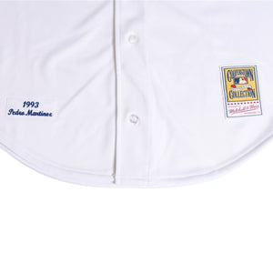 Like new Mitchell&Ness Mitchell &amp; Ness Authentic Uniform Los Angeles Dodgers Pedro Martinez #45 1993 Home White Blue Size L Used 4a002232