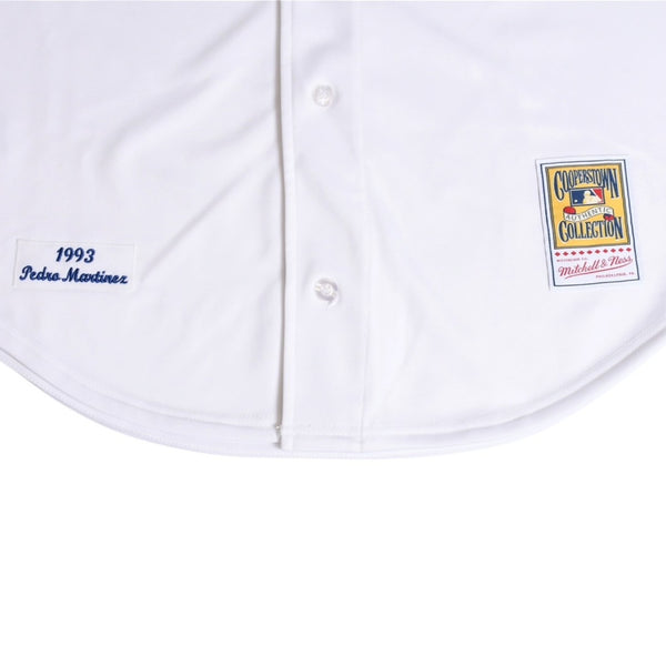 Like new Mitchell&Ness Mitchell &amp; Ness Authentic Uniform Los Angeles Dodgers Pedro Martinez #45 1993 Home White Blue Size L Used 4a002232