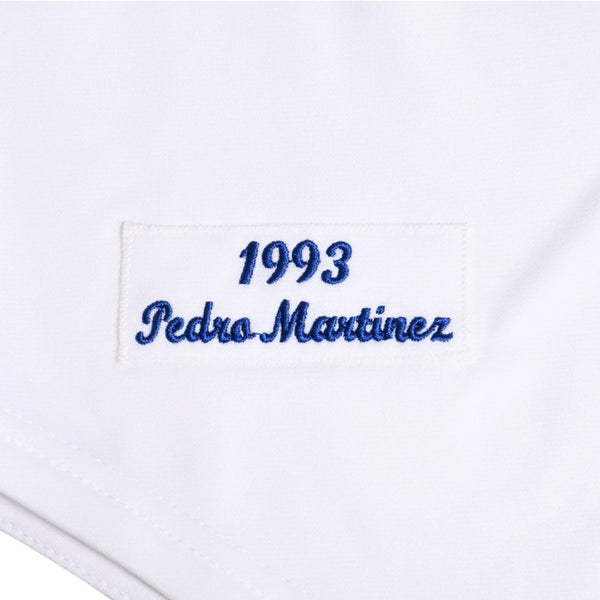 Like new Mitchell&Ness Mitchell &amp; Ness Authentic Uniform Los Angeles Dodgers Pedro Martinez #45 1993 Home White Blue Size L Used 4a002232